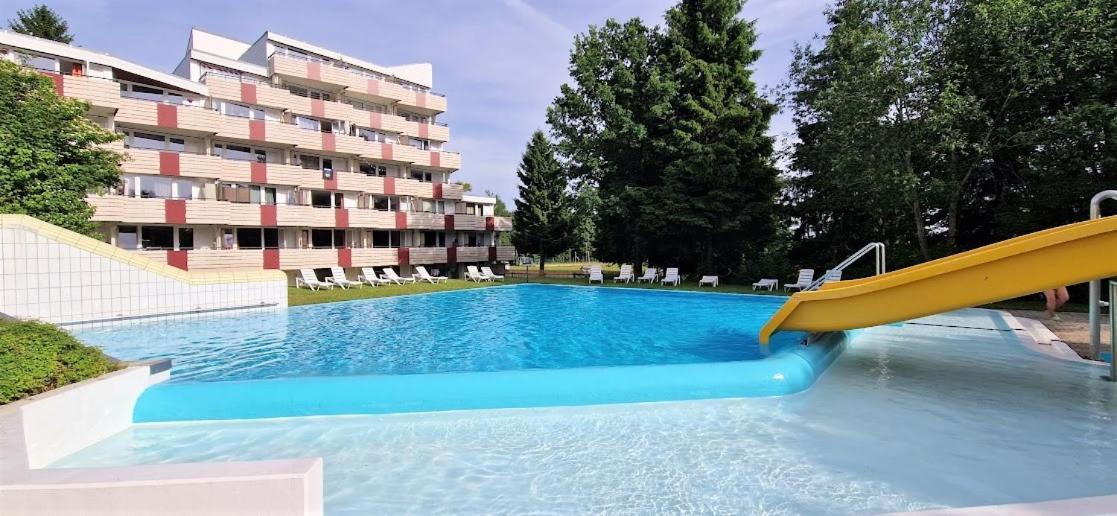 Pools, Sauna Und Balkon Mit Panoramablick Sankt Englmar Exterior foto