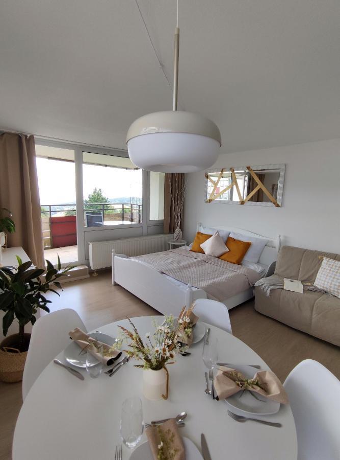 Pools, Sauna Und Balkon Mit Panoramablick Sankt Englmar Exterior foto